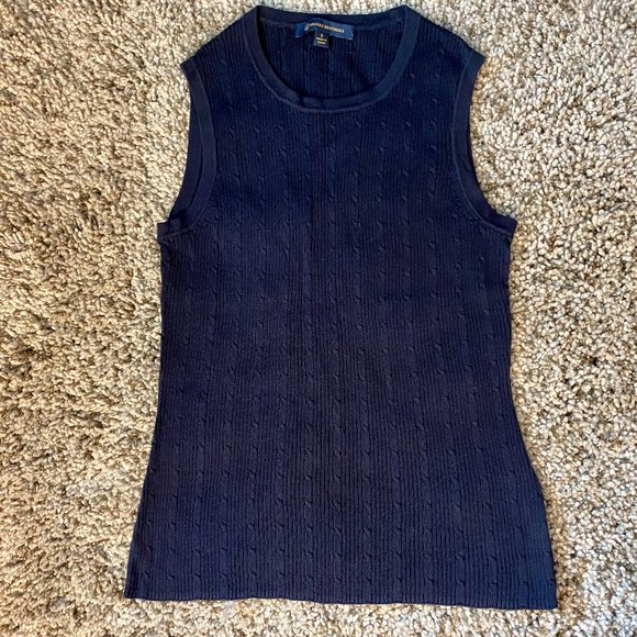 Brooks Brothers Sweaters - BROOKS BROTHERS - Navy Blue Sweater Vest (S)
